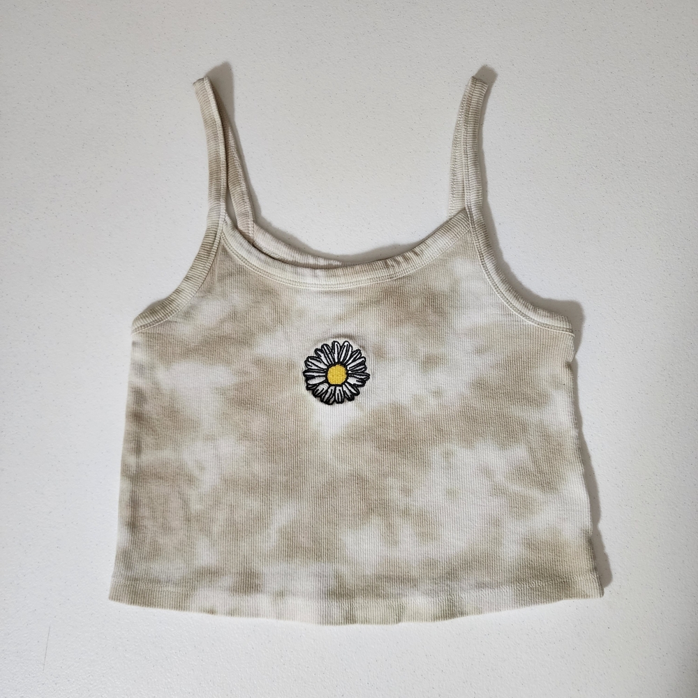 Vibe Cream Ribbed Top - Picture 6 of 9